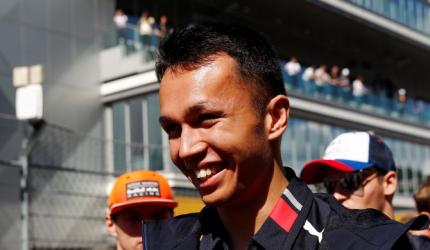 Albon denies penalised Leclerc a virtual F1 hat-trick