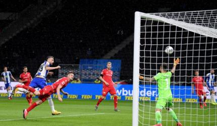 Dominant Hertha rout Union 4-0 in Berlin derby