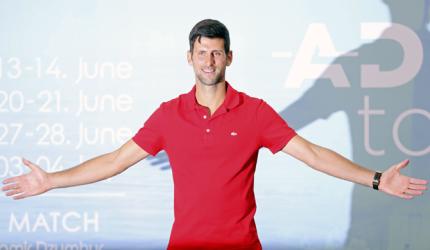 Djokovic to host tennis event after returning home