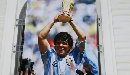 Maradona's 'Hand Of God' shirt could be yours