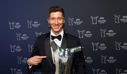 Lewandowski is UEFA Player of the Year