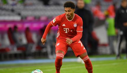 Bayern Munich's Gnabry tests positive for COVID-19