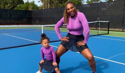 Serena says tennis playing mothers live a 'double life'