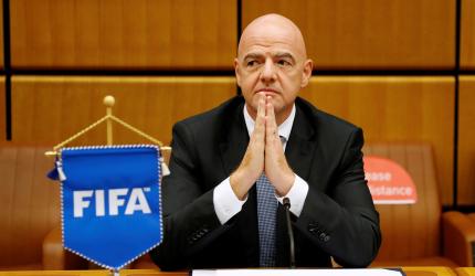 FIFA president Infantino visits Trump, White House