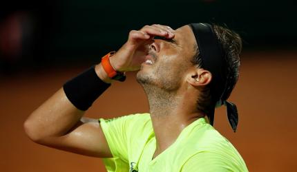 Italian Open: Nadal stunned; Djokovic marches on