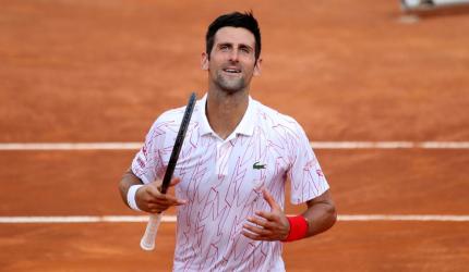 Djokovic to face Schwartzman in Italian Open final