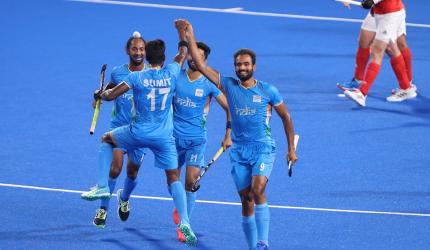 India edge Britain to make men's Olympics hockey semis