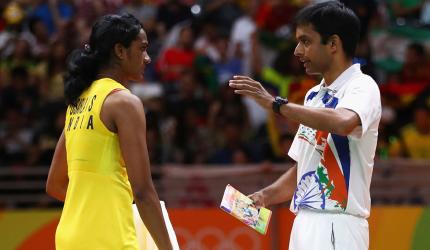 Gopichand congratulated me, Saina no: Sindhu