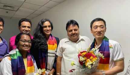 Bronze medallist, Sindhu returns to warm reception