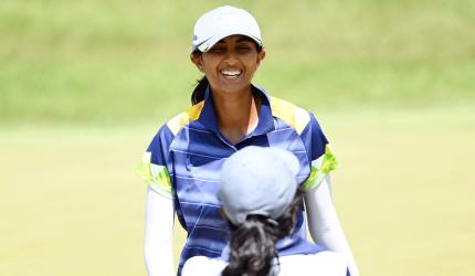 Olympics Golf: India's Ashok in contention for silver