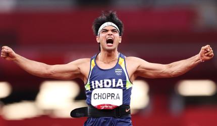 PIX: Neeraj earns India historic Olympics javelin GOLD