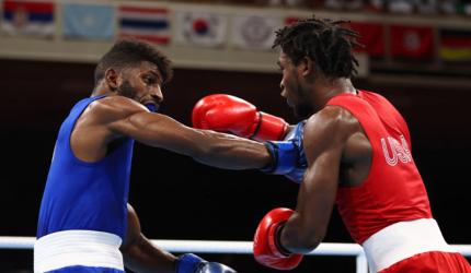 Olympics Boxing: Cruz, Harrington win lightweight gold