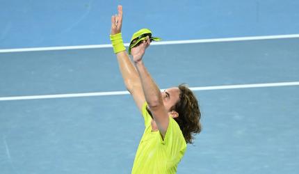 Tsitsipas attains 'nirvana' on court to down Nadal