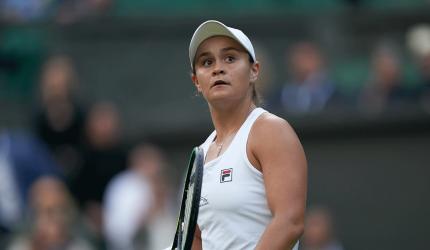 Barty strolls into Wimbledon fourth round