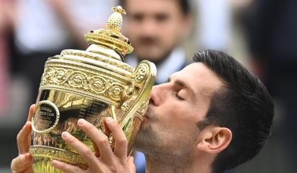 PIX: Djokovic triumphs at Wimbledon to claim 20th Slam