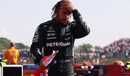 Hamilton subjected to racist abuse online