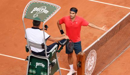 French Open PIX: Big three advance; Barty retires