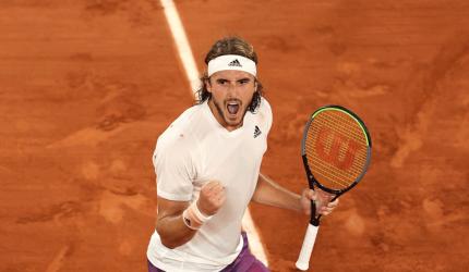 French Open PIX: Tsitsipas, Zverev advance to semis