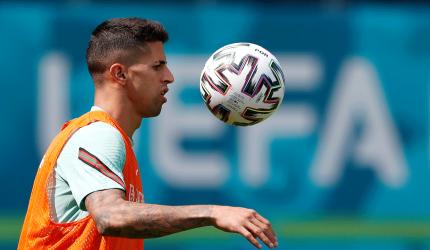 Euro: Portugal's Cancelo tests positive for COVID-19