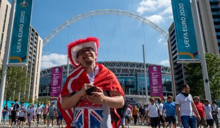 Wembley to allow up to 45,000 fans for Euros 