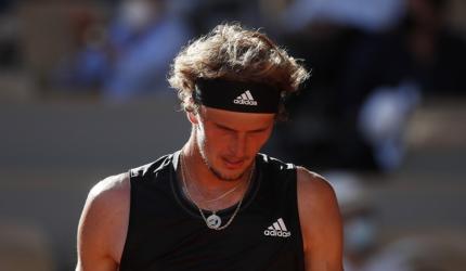 Zverev knocked out; Berrettini ends Murray's comeback 