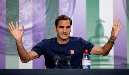 Federer ready to get on a roll at Wimbledon