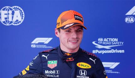 Verstappen and Hamilton on front row for Styrian GP