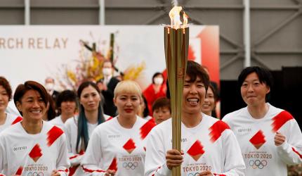 Tokyo to move part of torch relay off public roads