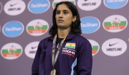 Vinesh storms to gold; rises to World No 1 ranking