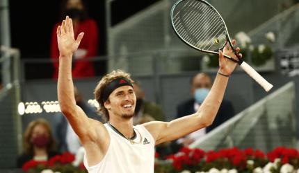 Zverev downs Berrettini to clinch second Madrid crown