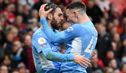 EPL: Man City cruise to derby win as United struggle