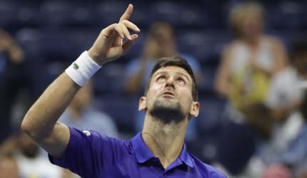 US Open PIX: Djokovic fights back to beat Berrettini