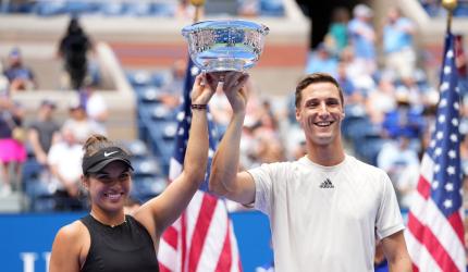 Salisbury-Krawczyk win US Open mixed doubles