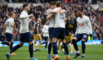 EPL: Spurs hammer Newcastle, West Ham down Everton