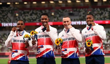 Britain's 4x100 team told to return Tokyo Games silver