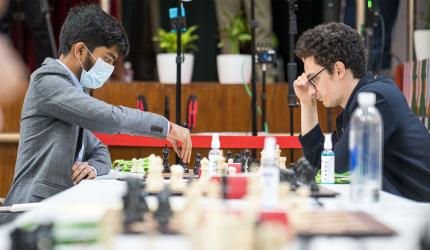 Chess Olympiad: Gukesh hits 8/8 as India shock USA