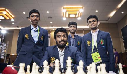 Chess Olympiad: India 'B' win bronze; women also third