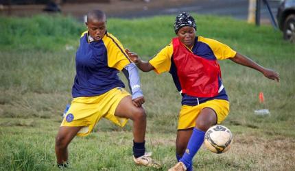 Kenya's lesbian footballers fight for right to play