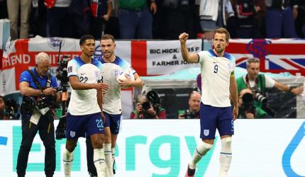 Kane becomes joint-record goalscorer for England 