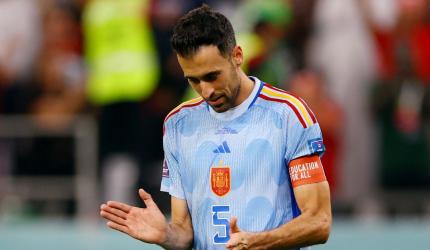 Spain captain Busquets calls it a day