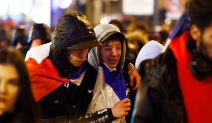 French fans left down in the Bleus