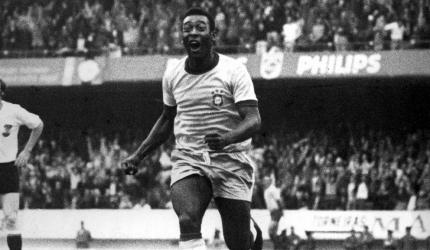 Check out Pele's astonishing goal record!