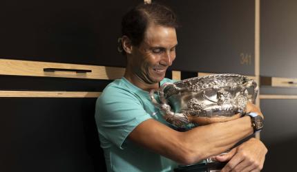 Nadal says 21 Grand Slams not enough in record race