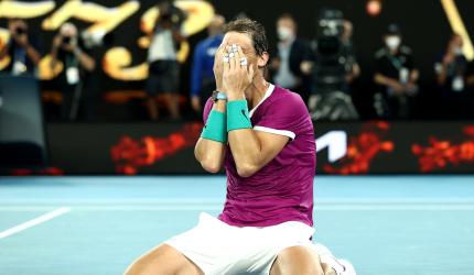 Nadal's journey to a men's record 21 Grand Slam titles