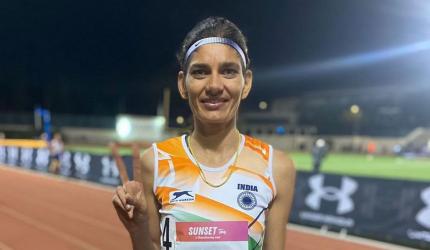 Chaudhary sets new 3000m national record in LA