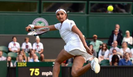 Sania bids adieu to Wimbledon with semis loss