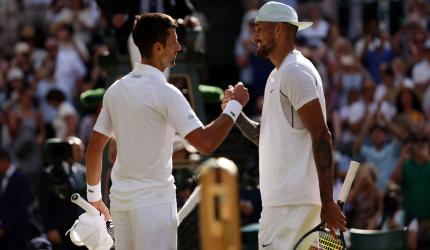 'It's officially a bromance' between Djokovic, Kyrgios