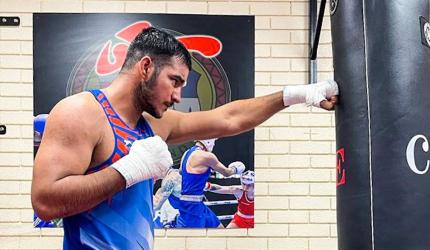 PIX: Indian boxers gear up for CWG 2022