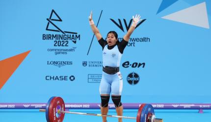 Bindyarani adds silver to India's weightlifting haul