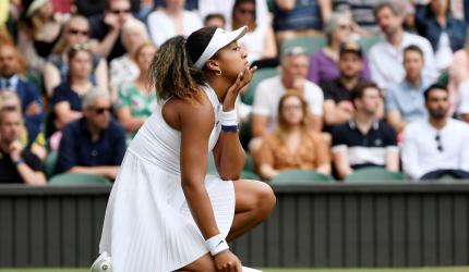 Osaka in Wimbledon entry list; Serena, Federer not